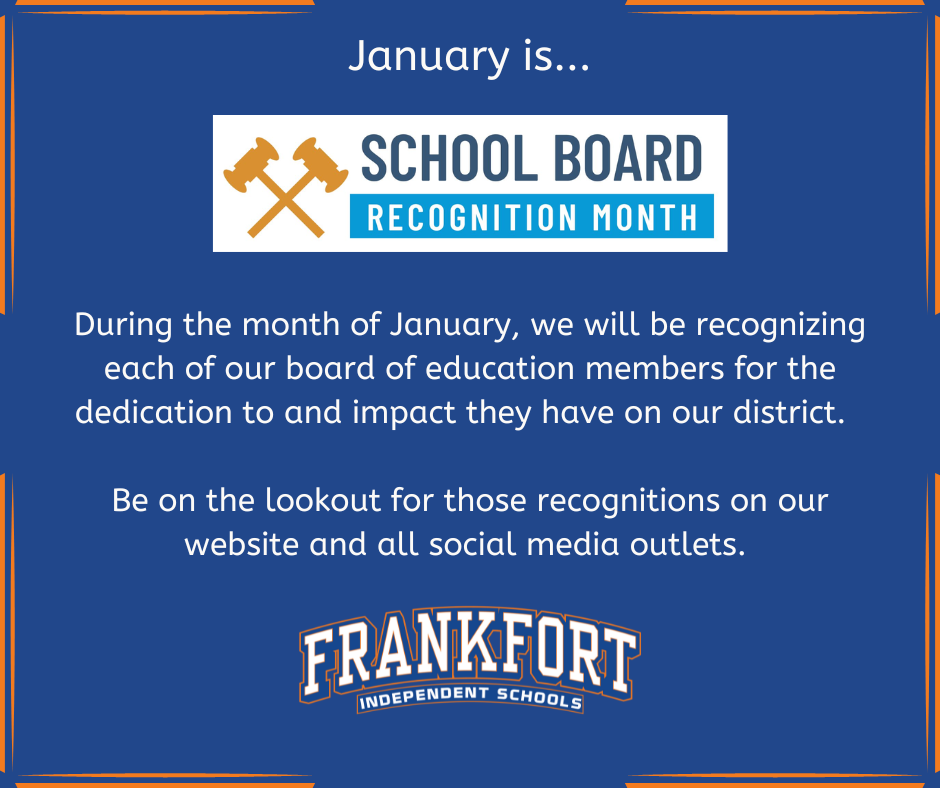 school board recognition